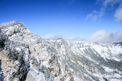 トーミの頭から黒斑山