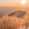 赤城山から朝日を見る