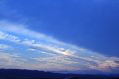 雲と虹