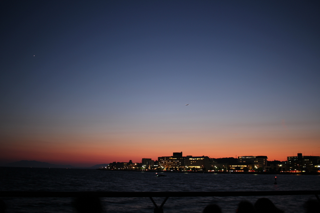 宍道湖温泉街