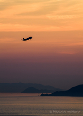 瀬戸の夕焼け「思い出を後に」