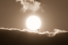 雲上の太陽