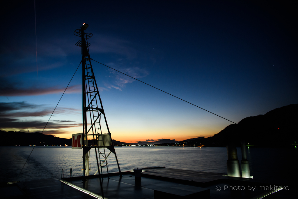 瀬戸の夕暮　家路