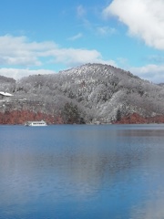 I野尻湖畔