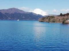 芦ノ湖からの富士山