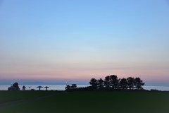 いつもの風景　快晴です