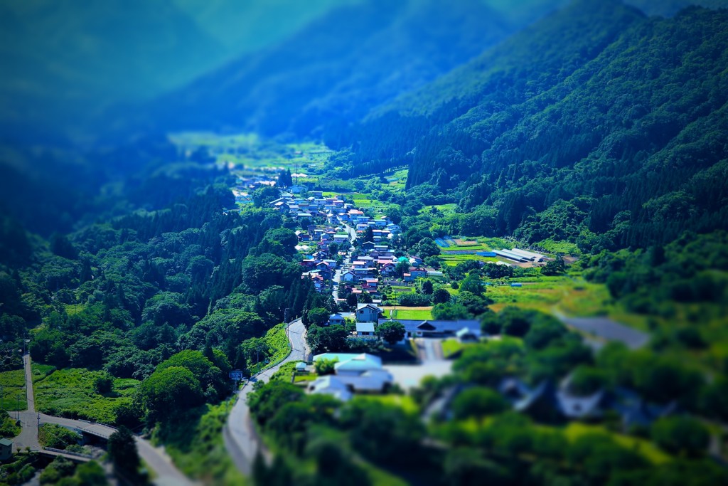 五大堂から見た風景