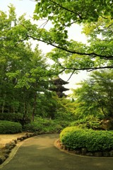 20170629仙台西方寺五重塔