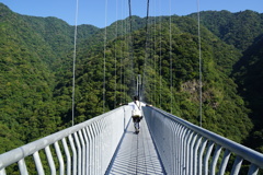 日本一のつり橋