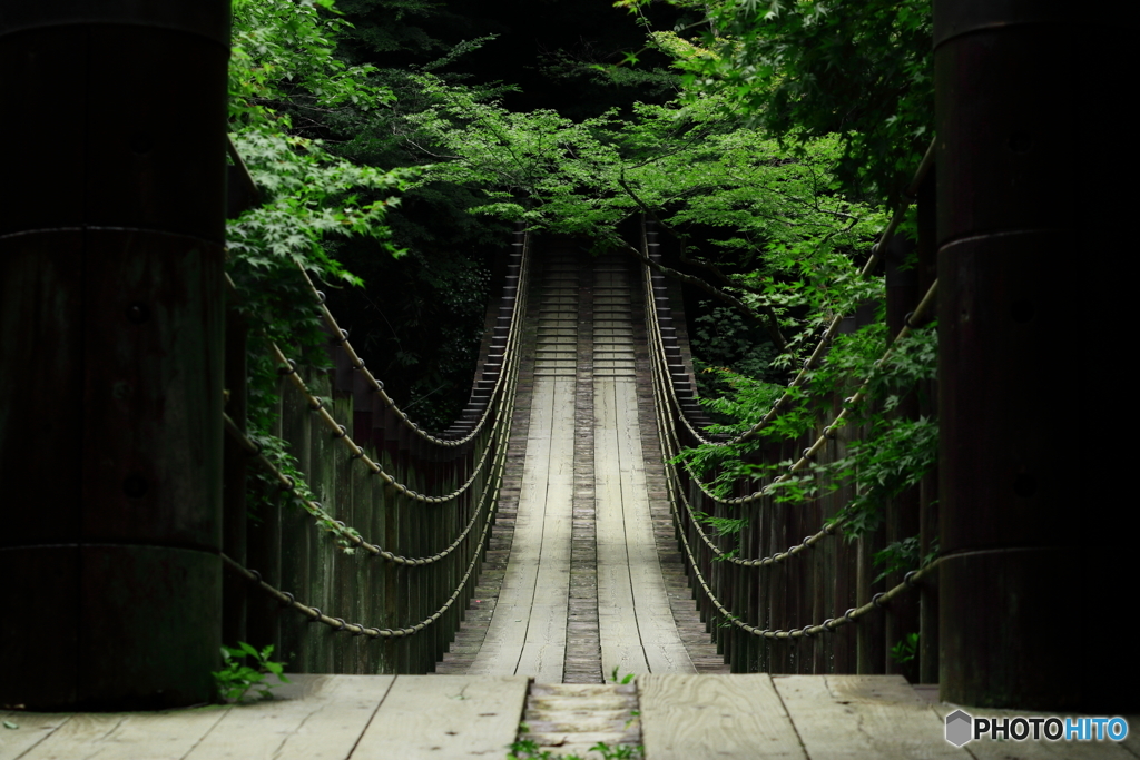 汐見滝吊り橋