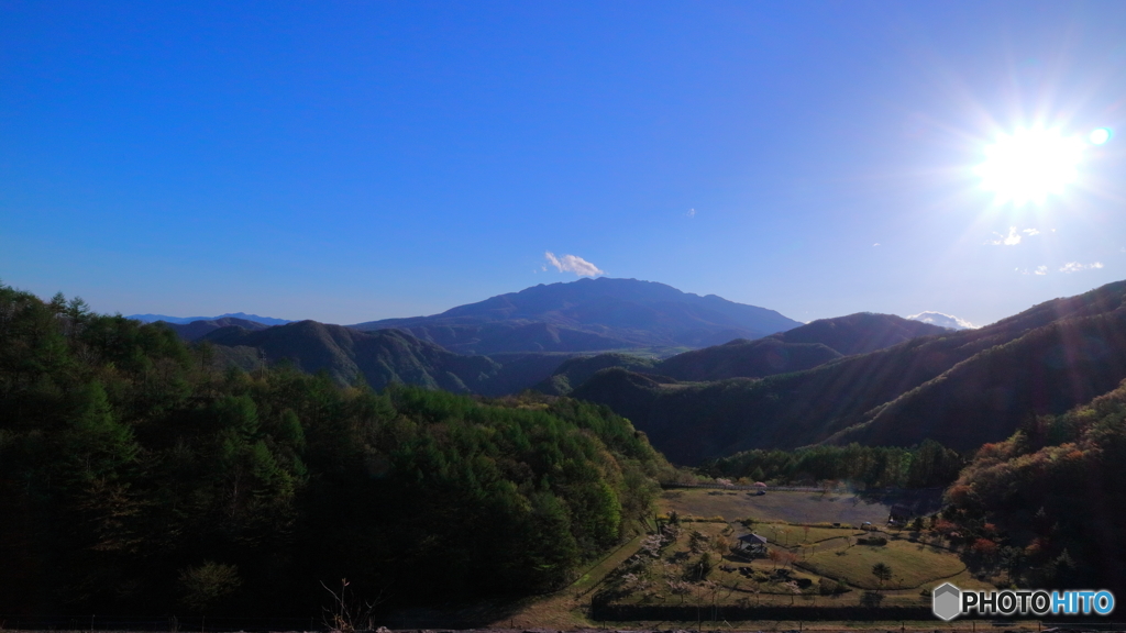 栗山ダムより