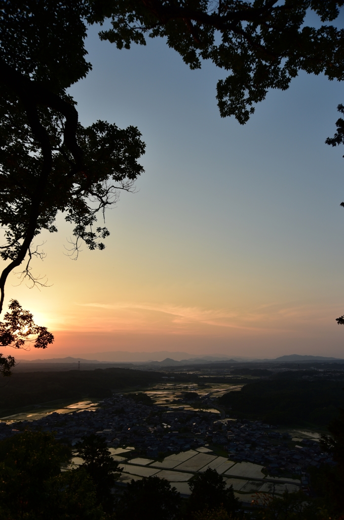 夕暮れ時