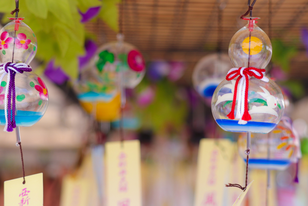 風鈴祭りへ②