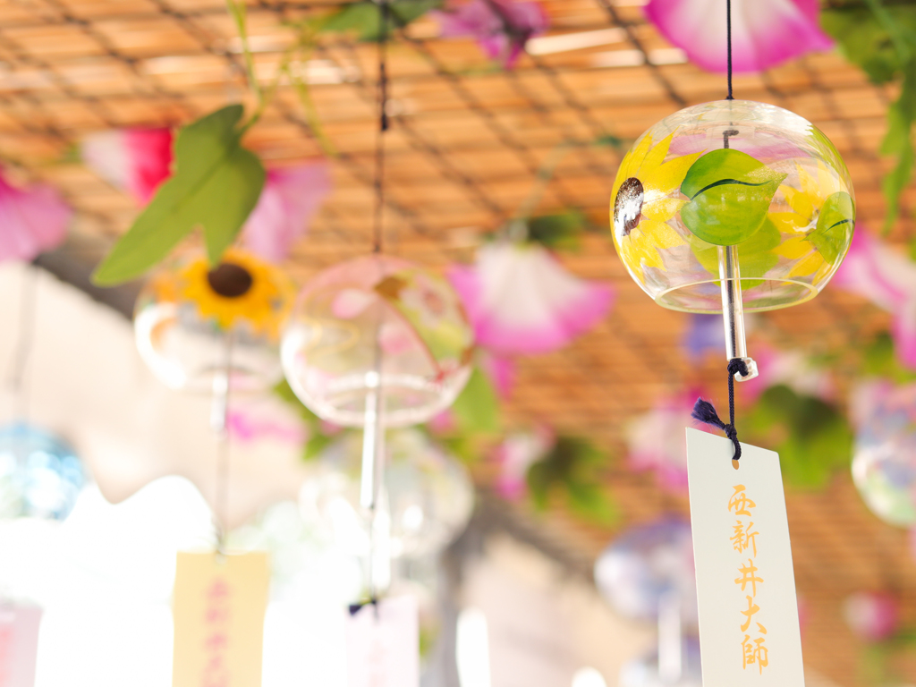 風鈴祭りへ