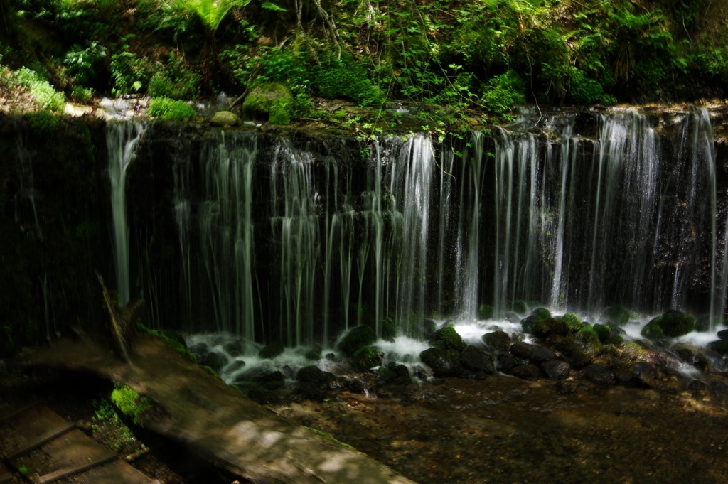 初めての滝撮影（白糸の滝）