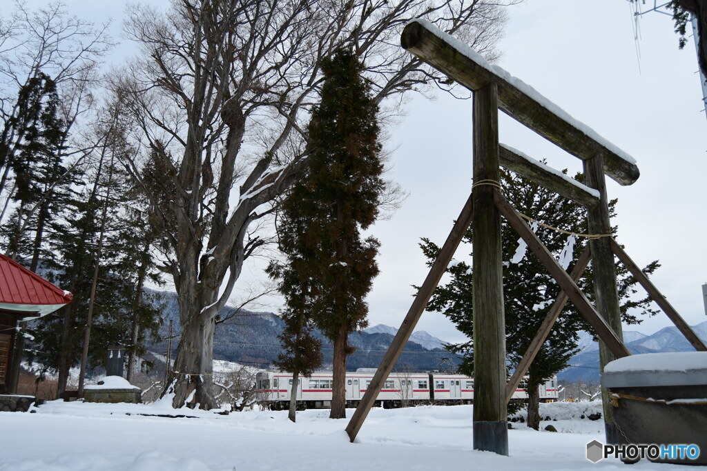 道沿いに