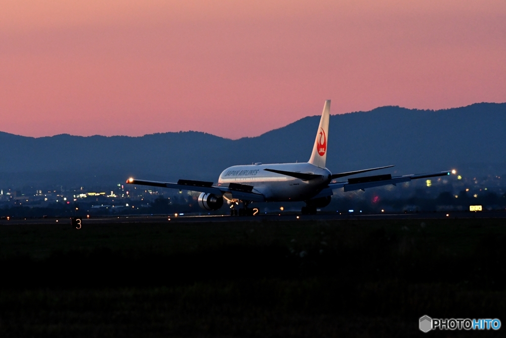 旭川空港　離着陸の様子　№8　北の国から