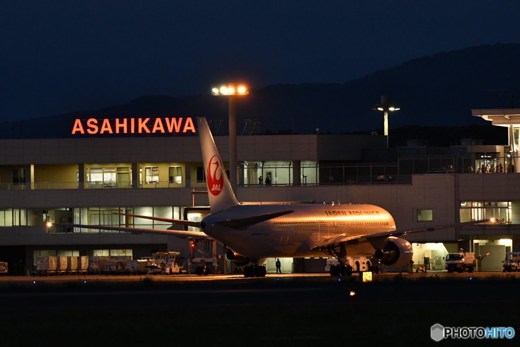 旭川空港　離着陸の様子　№12　北の国から