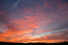 夕焼けの空　№3　北の国から