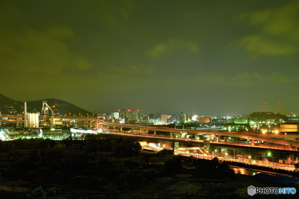 都会の夜景　№1