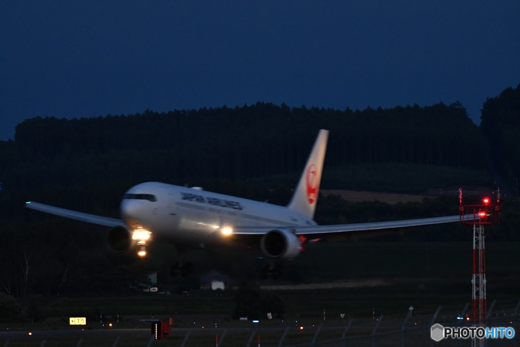 旭川空港　離着陸の様子　№7　北の国から