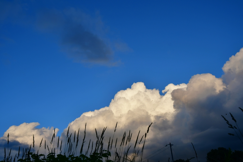 迫り来る雲 北の国から