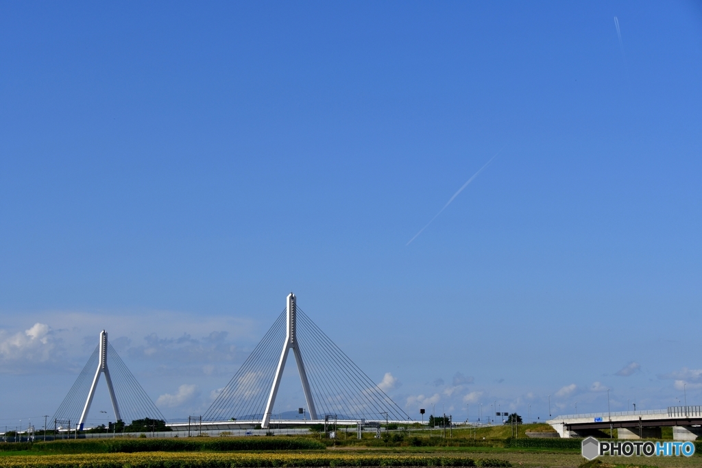 江別市　美原大橋　№1　北の国から