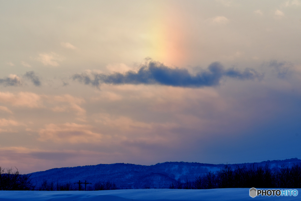 winter　rainbow　№2　北の国から