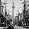 合羽橋通りにて