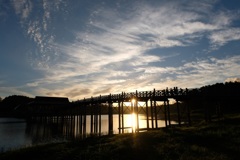 富士見湖パークにて