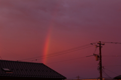 Sunset Rainbow　17：50