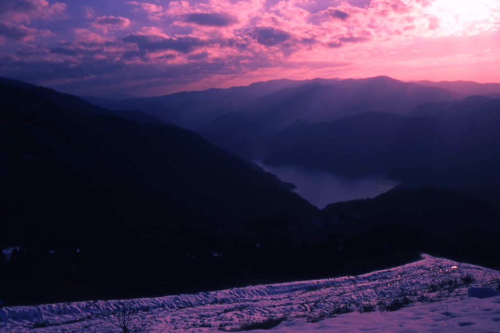 二十四年前の夕陽