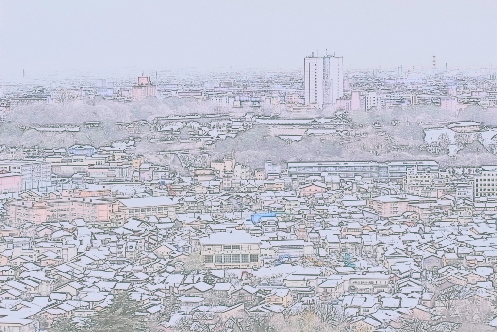 白い街