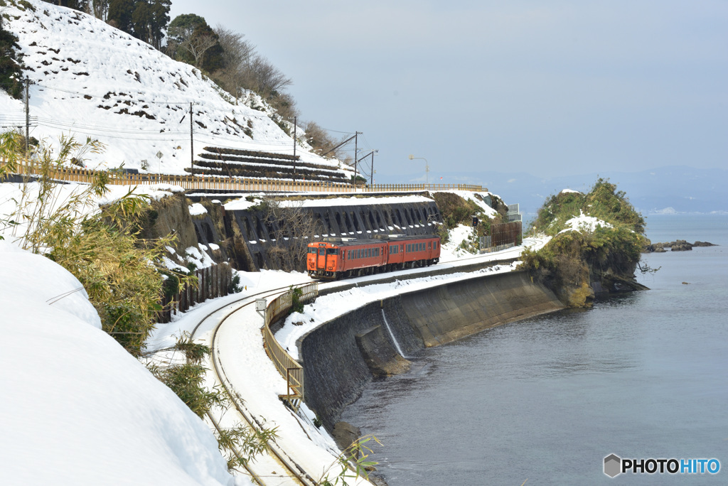 雪景色とタラコ①