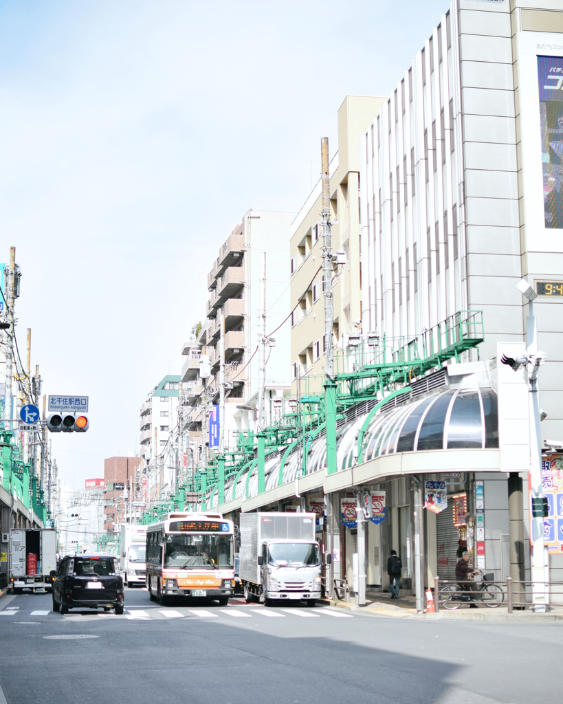 北千住駅の商店街 きたろーど