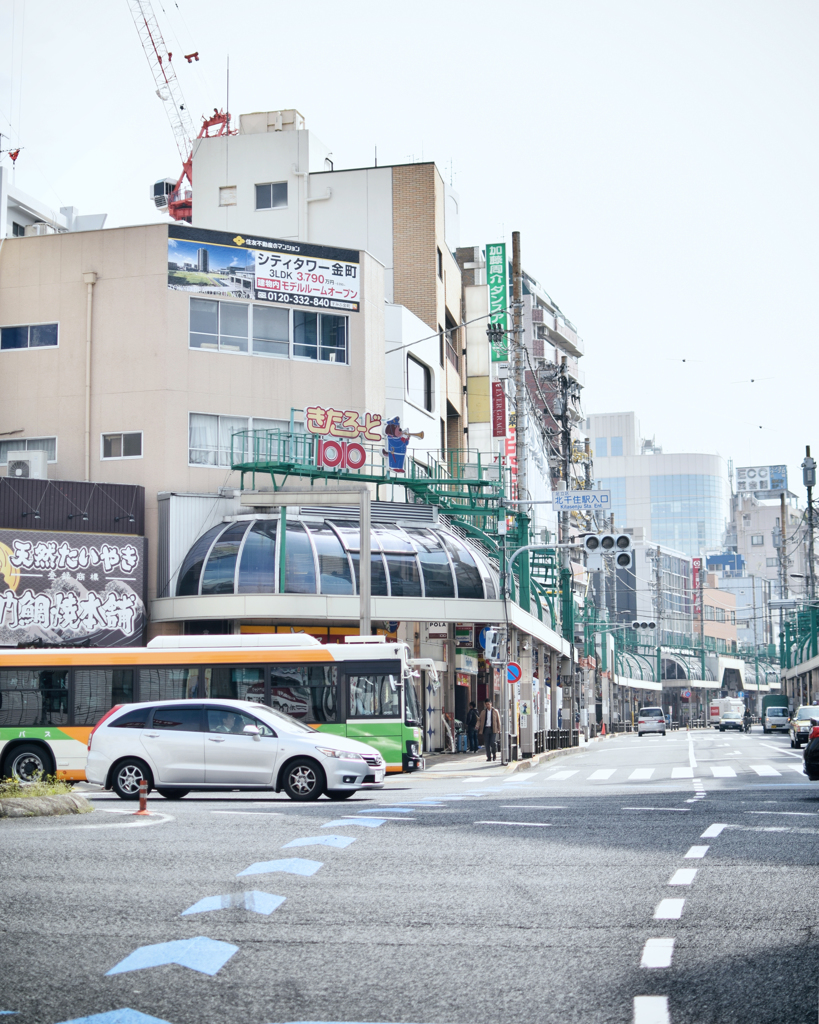 北千住駅の商店街 きたろーど