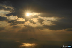 夕陽を見るため柏島