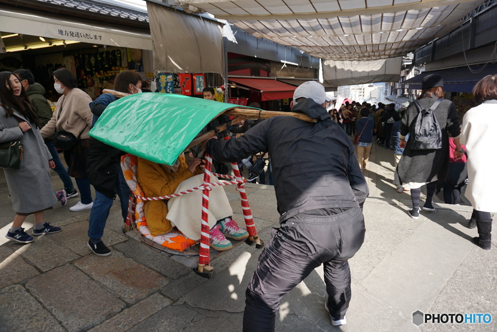【レア】駕籠タクシー【もう見られない】