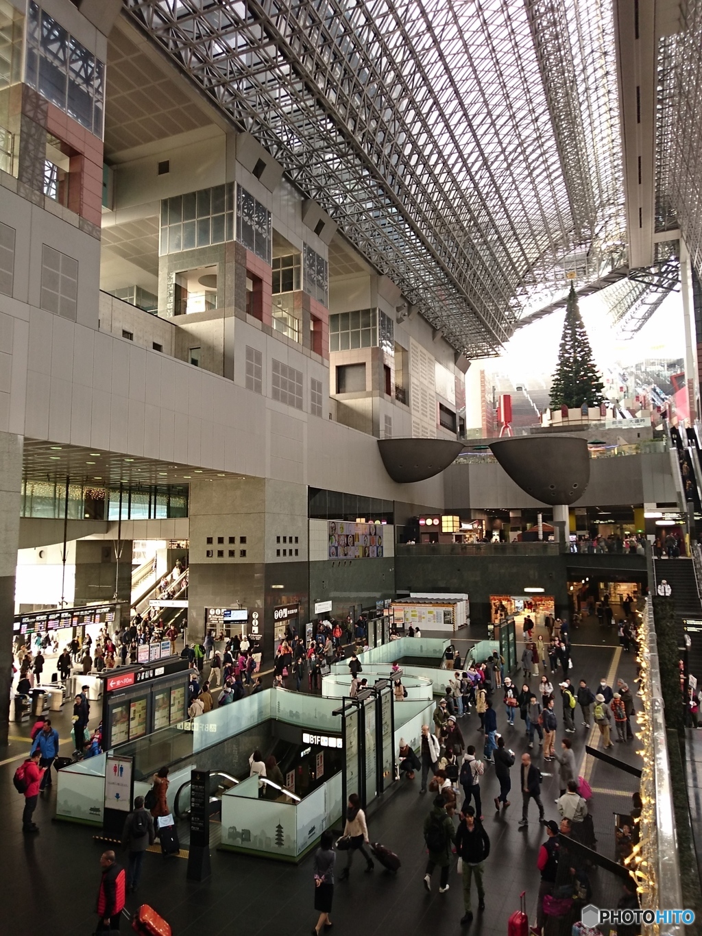 京都駅クリスマスツリー