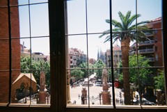 Hospital de Sant Pau/サンパウ病院　写ルンです