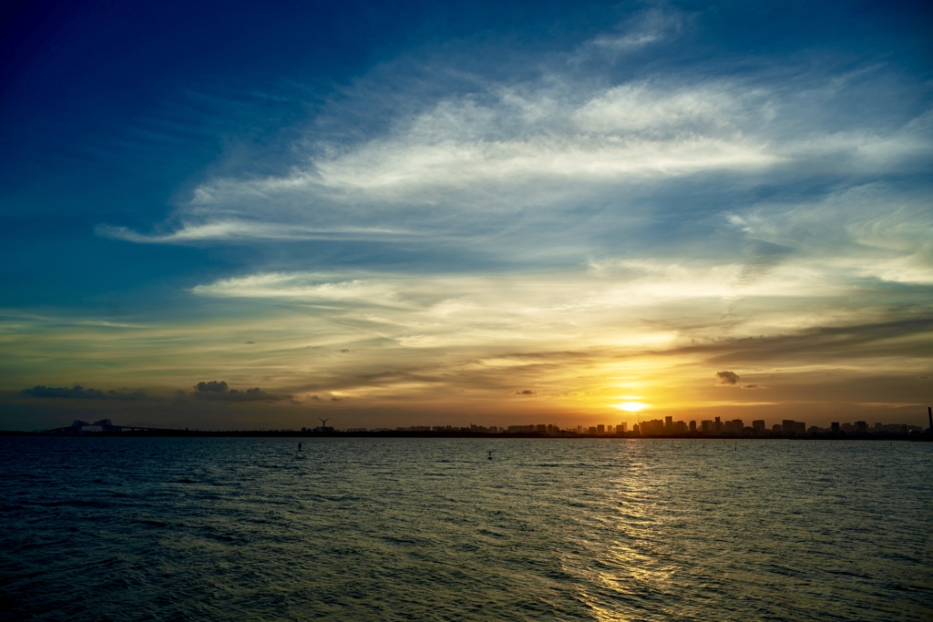 東京湾夕景