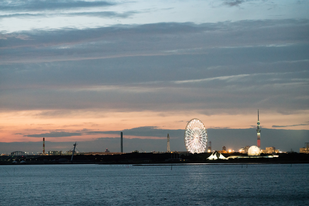 東京湾夕景３