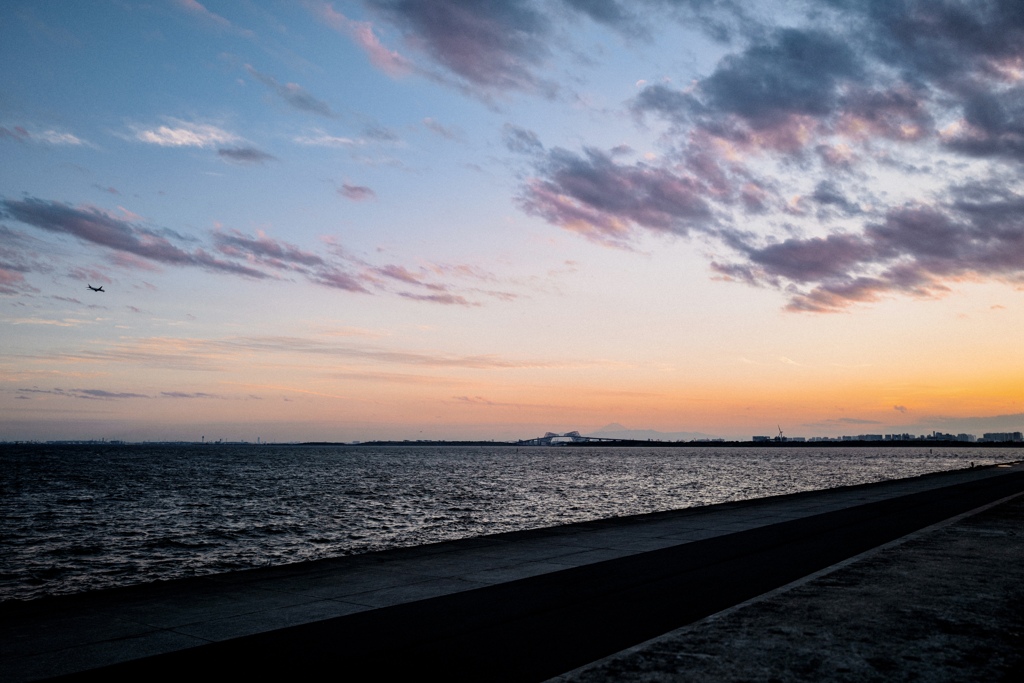 東京湾夕景