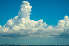 東京湾夏空