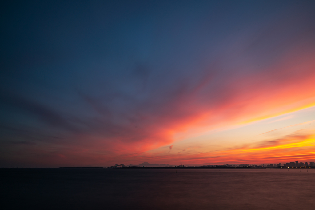 東京湾夕景２