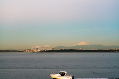東京湾　夜明け前４