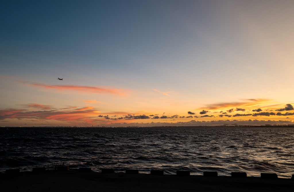 東京湾夕景