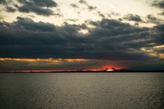 sunset view of tokyo bay3