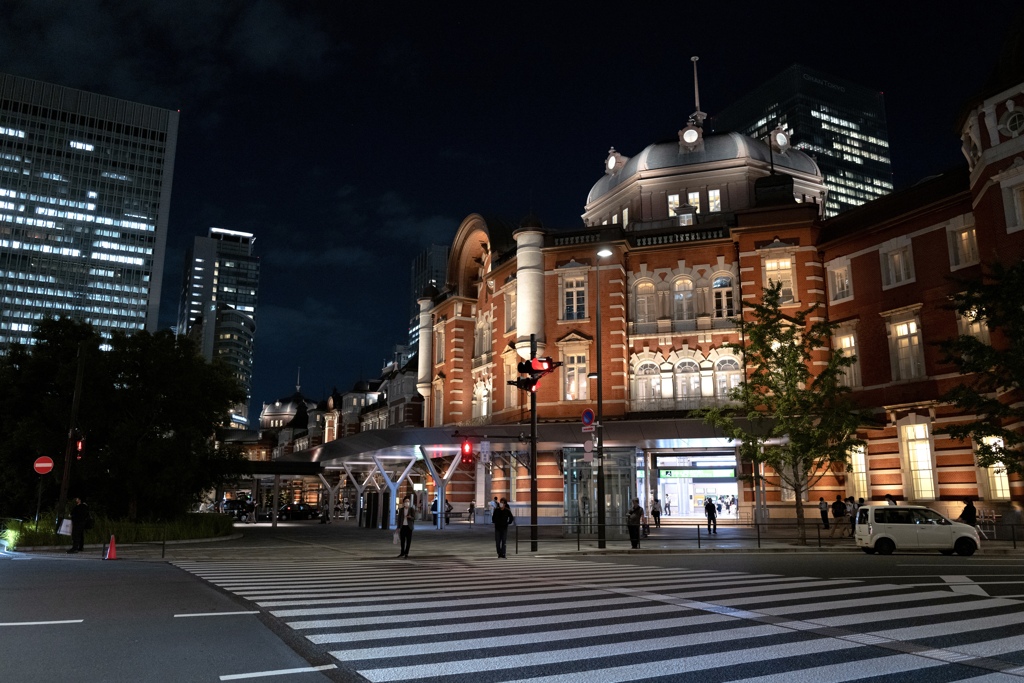 東京駅夜景