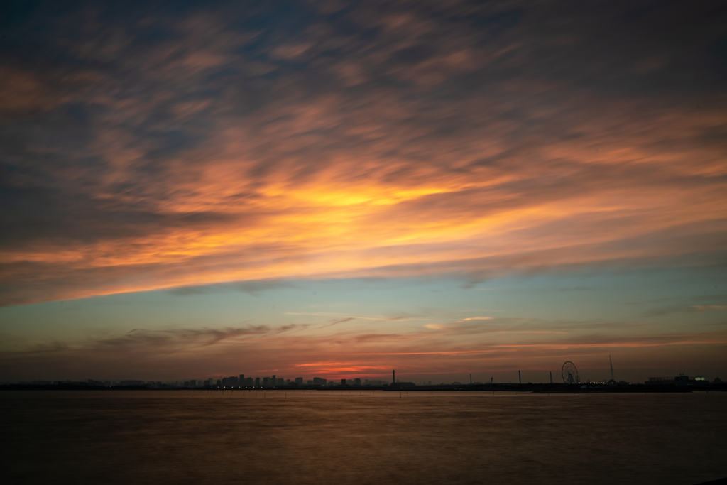 東京湾夕景３